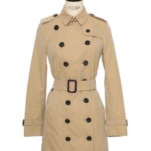 Original Classic Tan Double-Breasted Trench Coat